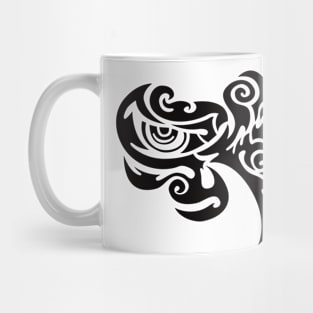 Abstract tribal tattoo with eye concept No. A7 Mug